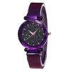 2019 Fashion Watch Luxury Women Casual Watches Starry Sky Magnetic Rhinestone Quartz Wristwatch Bracelet Set Relogio Feminino %N